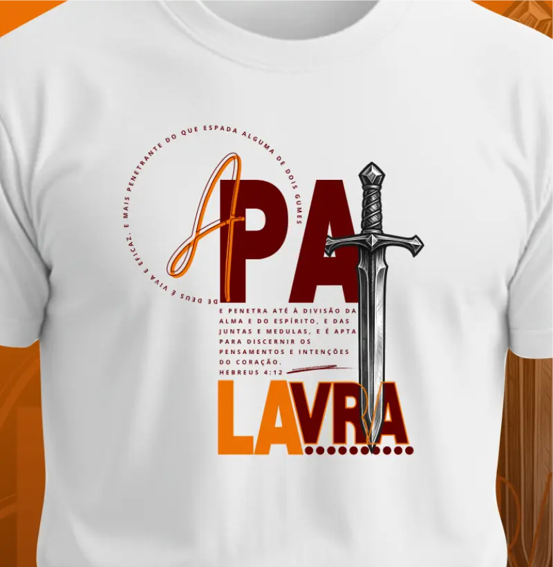 Camiseta a palavra de Deus