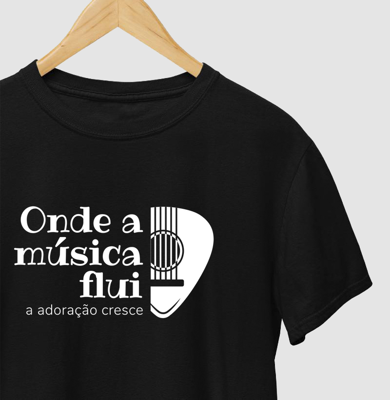 Camiseta Música e Adoração Illustration