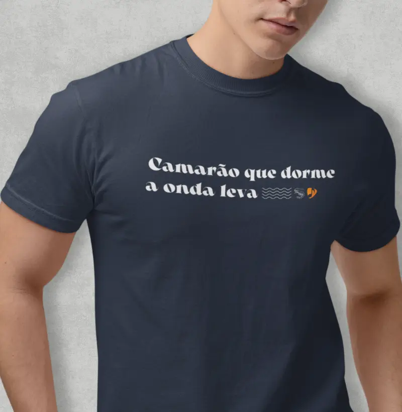 Camarão que dorme a onda leva
