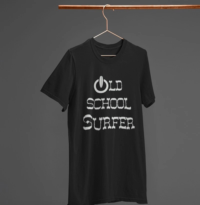 T-shirt Old School Surfer 