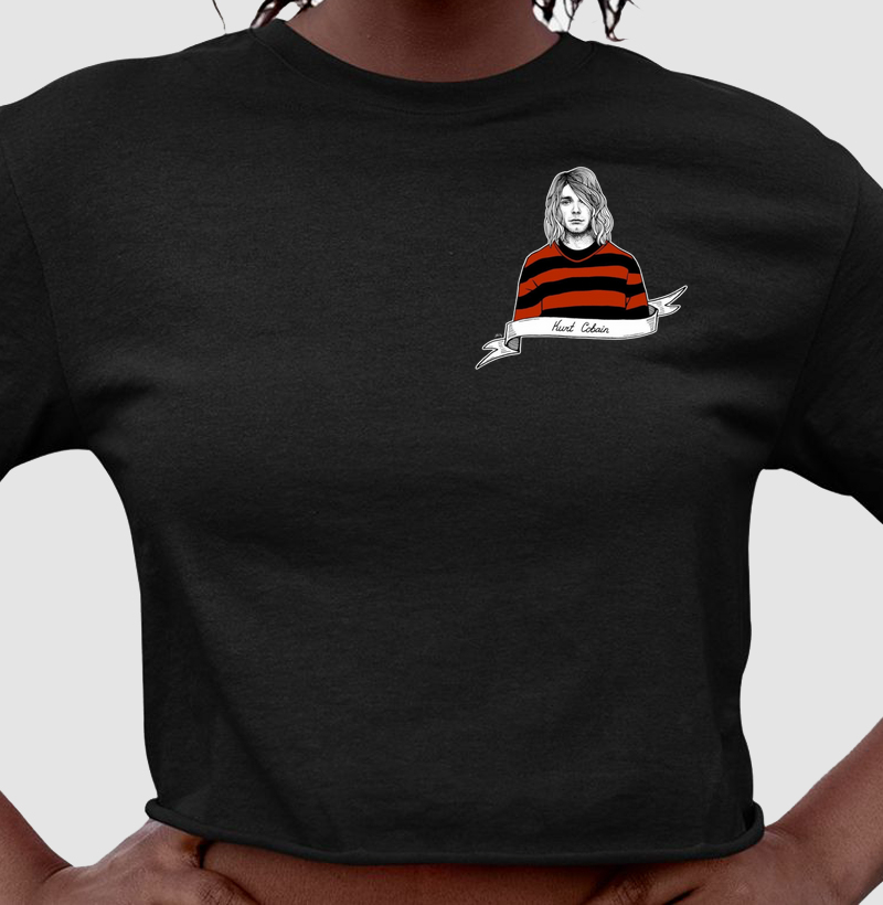 Nirvana - Kurt Cobain Minimalista