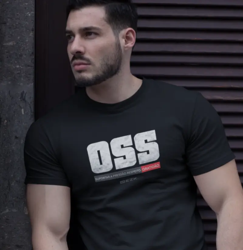 Camiseta Jiu Jitsu OSS Dark 