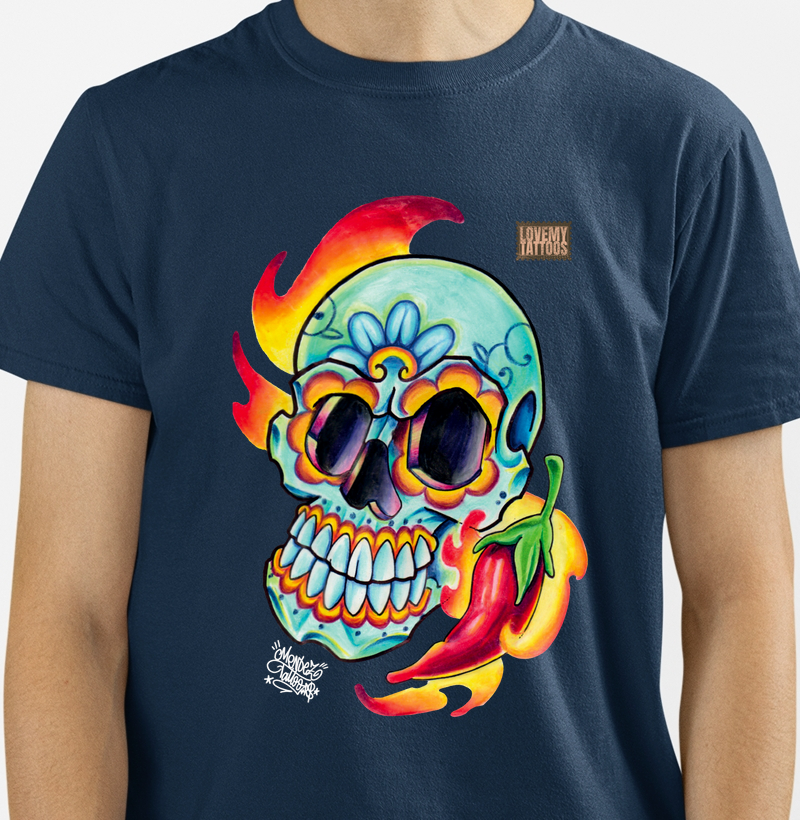 Mendez pepper skull