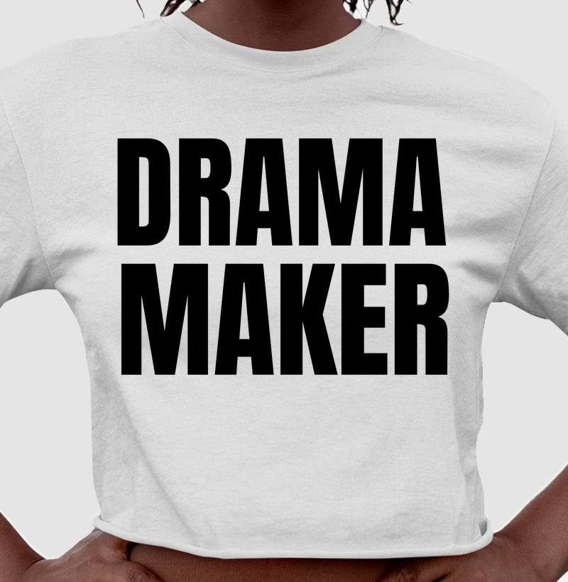 DRAMA MAKER preto no branco