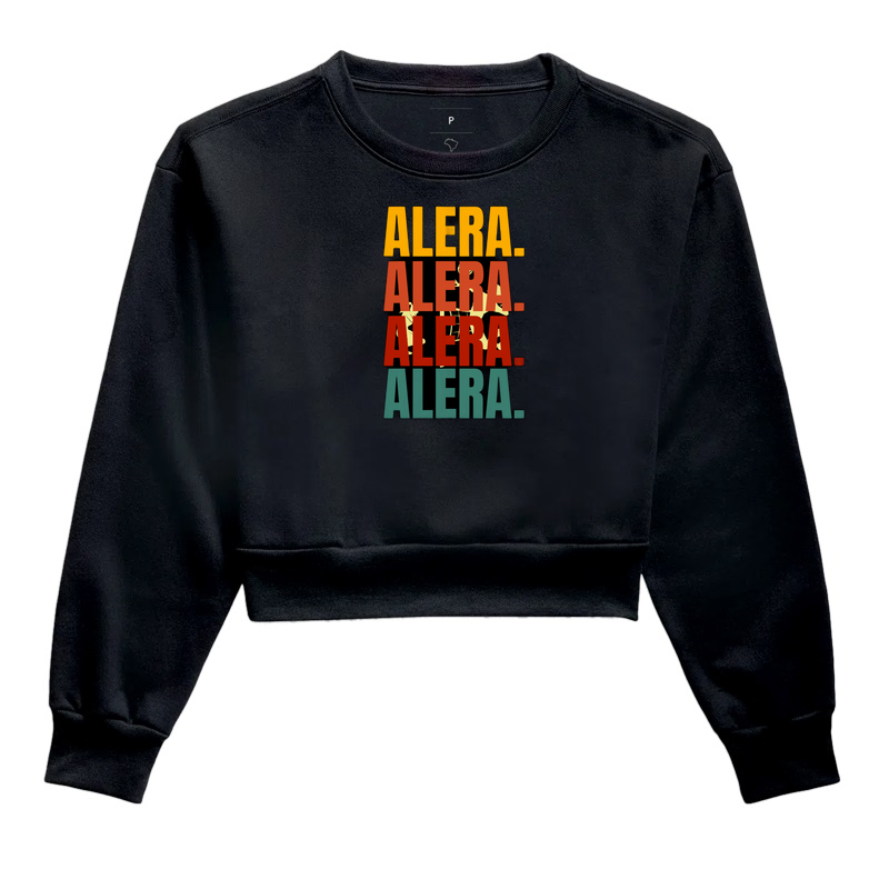 cropped moletom  quatro  cores