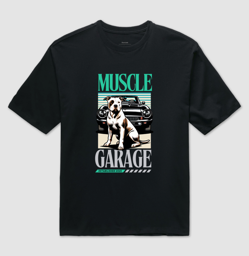 Pit bull Muscle Garage