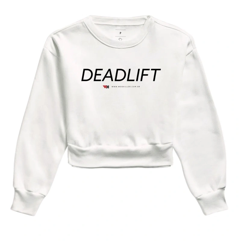 Moletom Cropped Deadlift