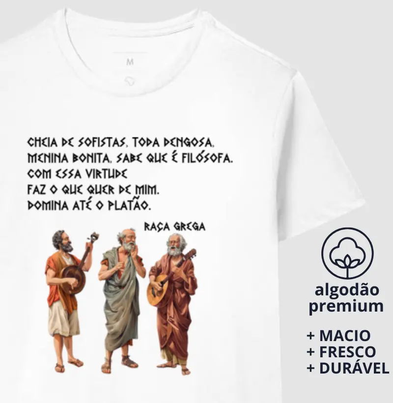Camiseta Cheia de Sofistas