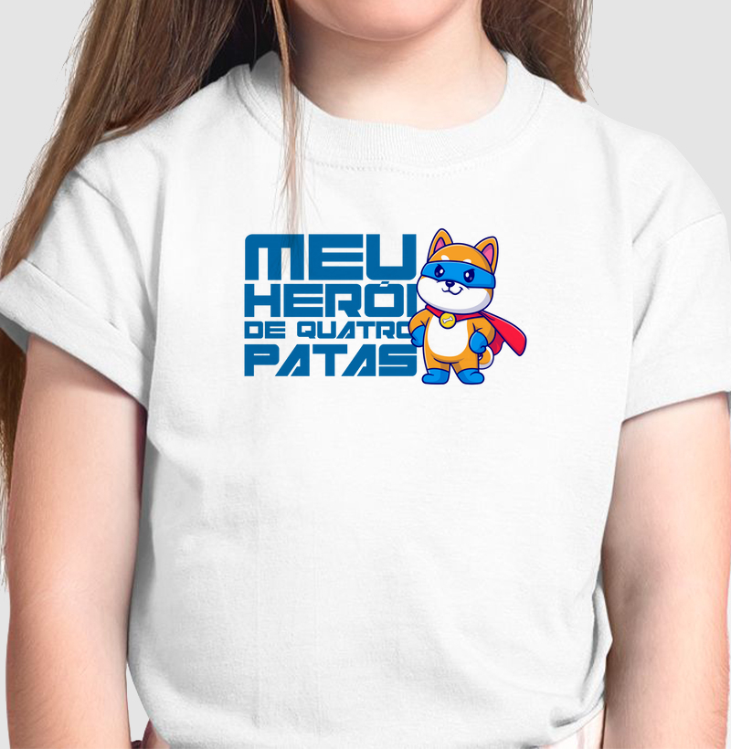 Camiseta meu Herói