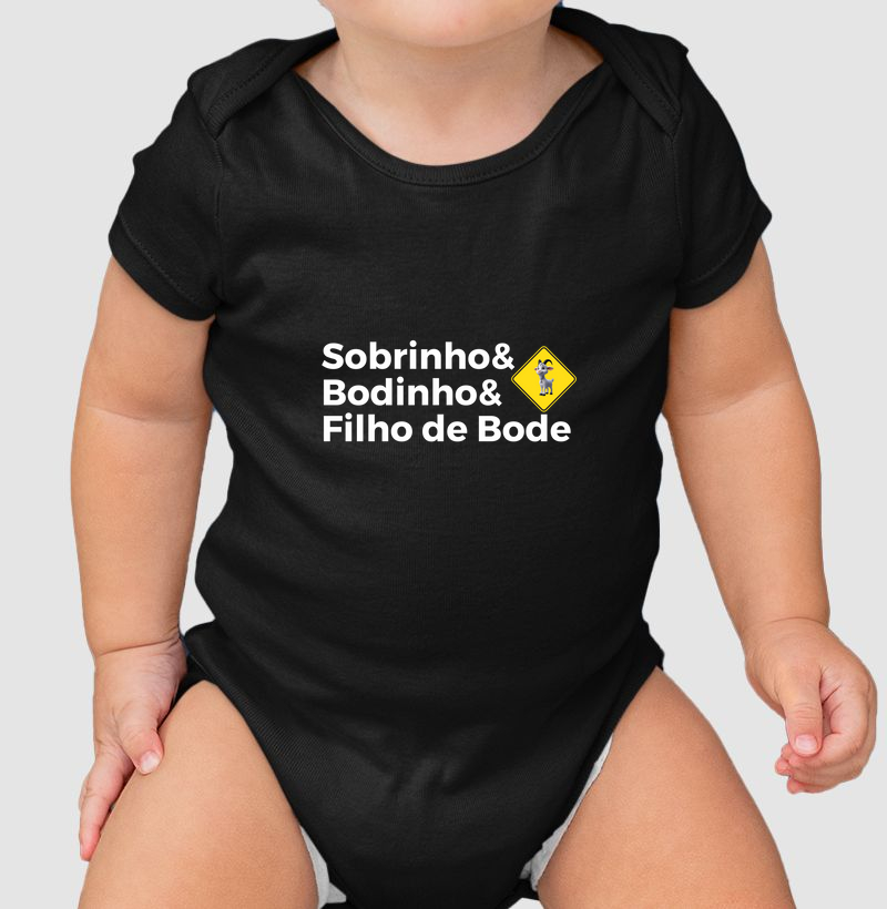 Body Infantil Filho de Bode - Mr. GADU