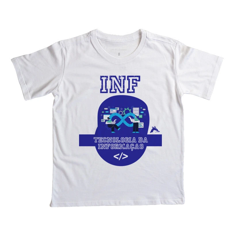 Camiseta Infantil Tecnologia Informação 0077