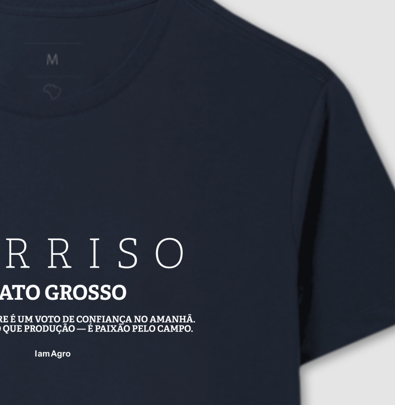 Camiseta agro Sorriso MT