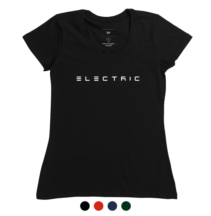 Camiseta Electric Feminina
