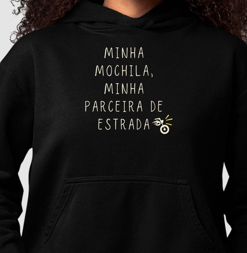 Hoodie Moletom - Parceira de Estrada