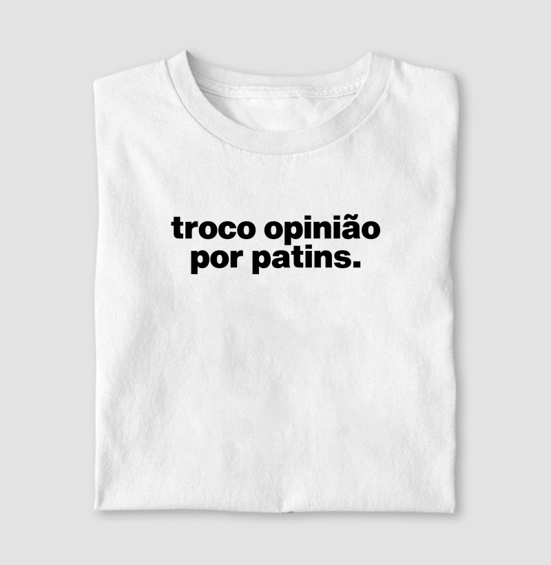 Troco opinião por patins