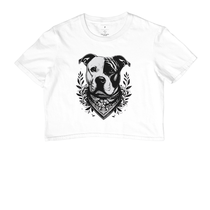 Pit bull com bandana 