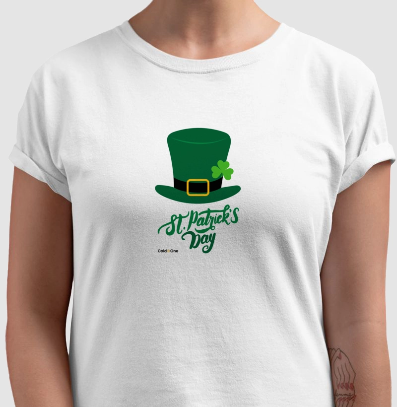 Camiseta St. Patrick Chapéu