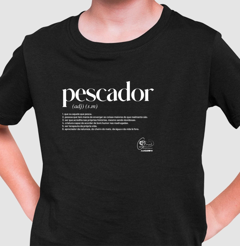 CAMISETA PESCADOR KIDS BY GABI BRASIL