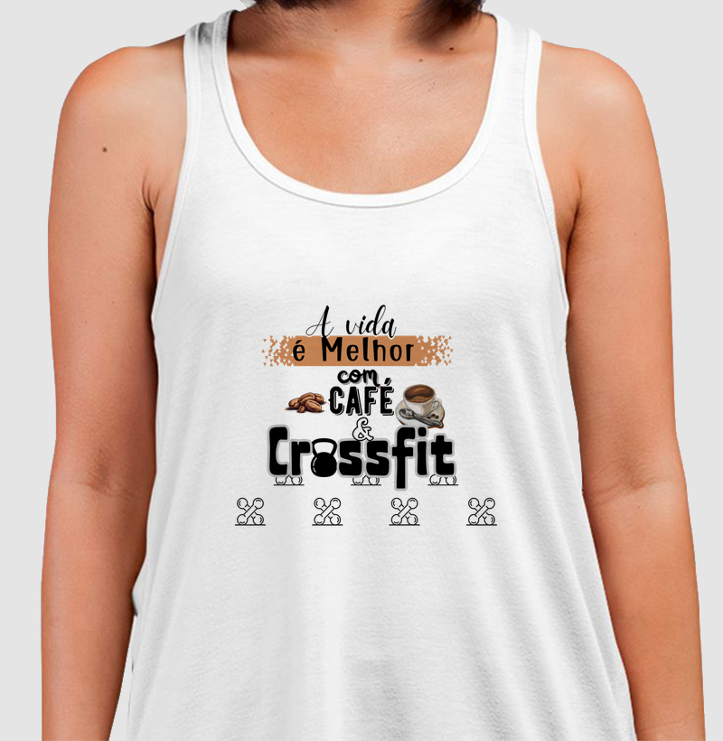 A vida é melhor com Café & CrossFit☕ + 🏋️‍♂️ = 😄