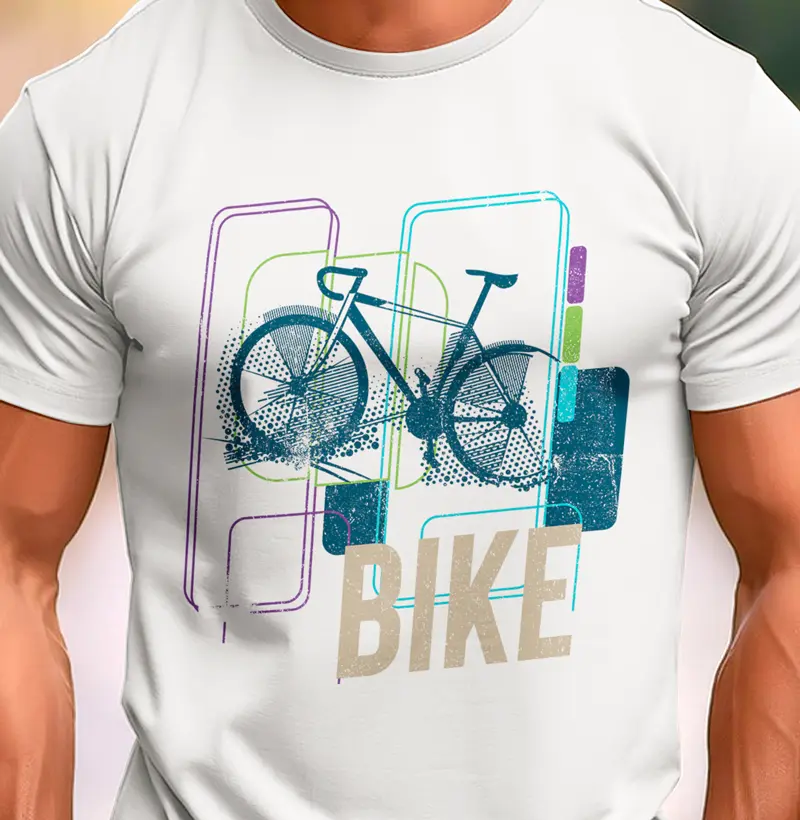 Bike e linhas