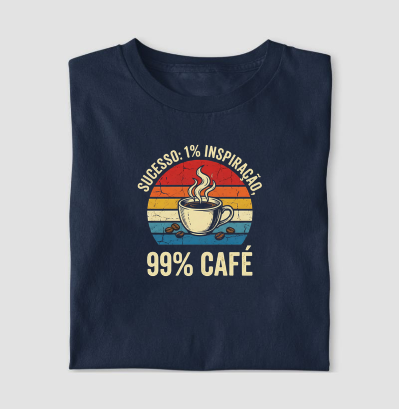 Sucesso: 1% Inspiração, 99% Café