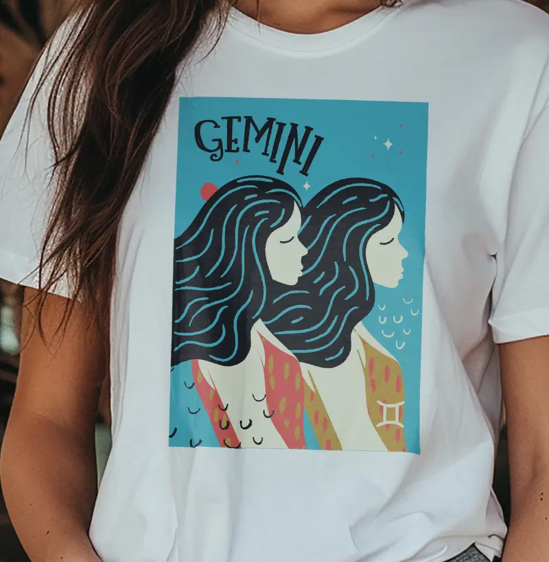 Camiseta Signos - VINTAGE GÊMEOS