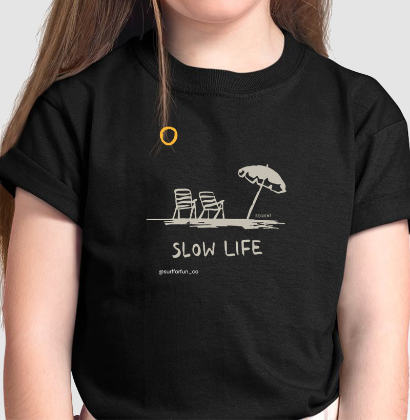 Slow Life - Camiseta Infantil