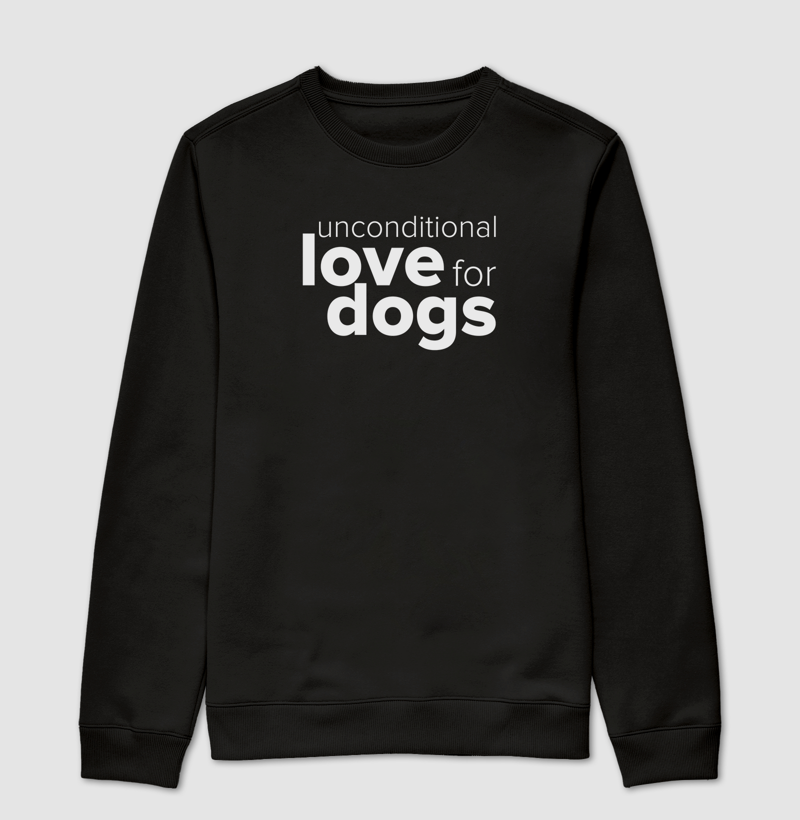 Camiseta Unconditional Love For Dogs 