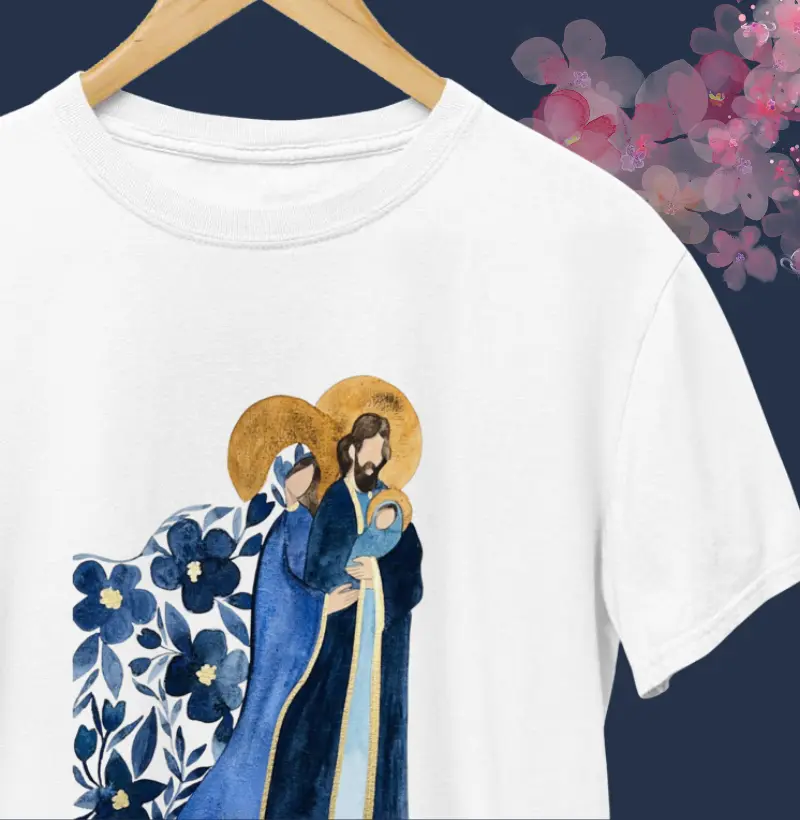 Sagrada Família - Aquarela blue