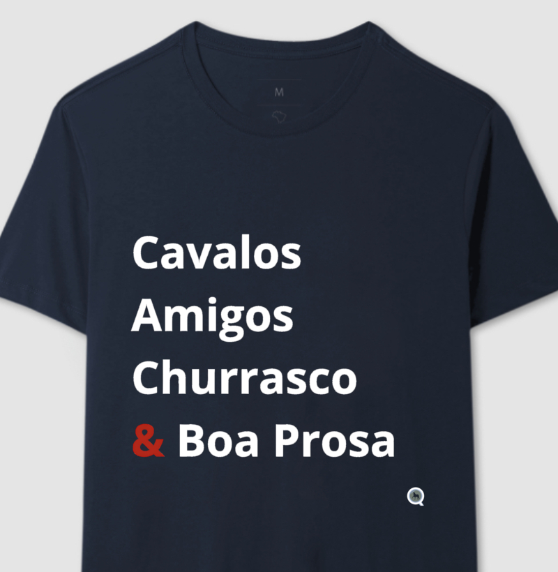 Camiseta Boa Prosa - Masculino