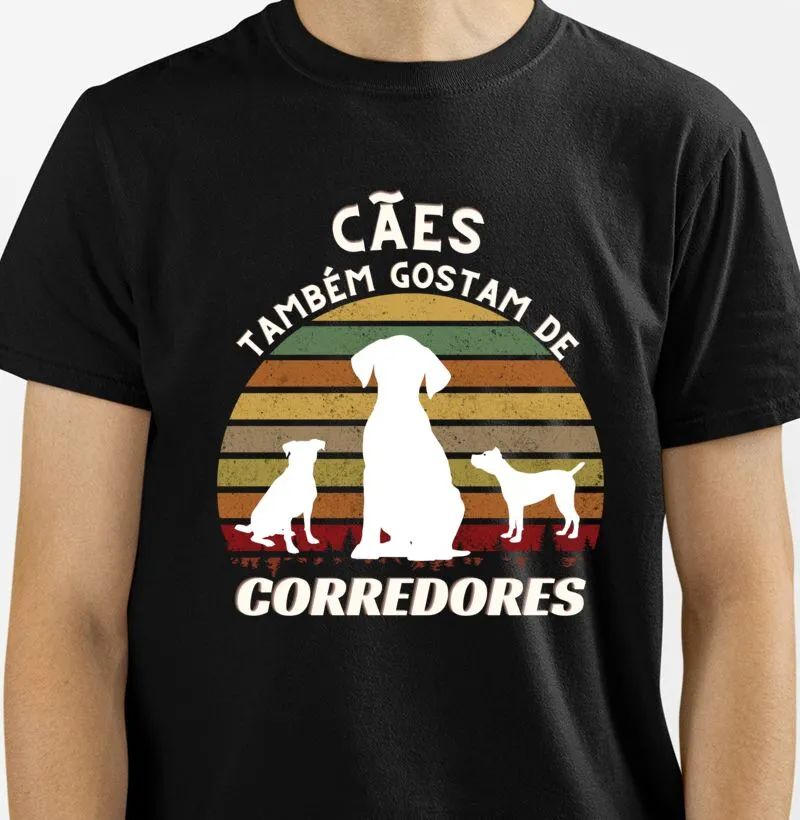 Cães também gostam de corredores.