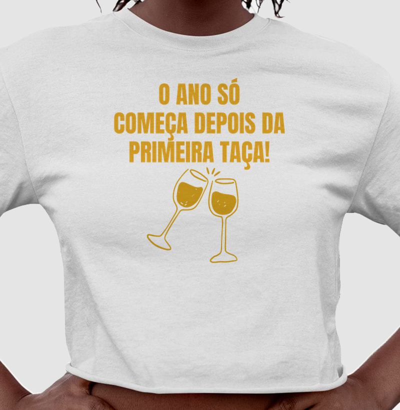 Camiseta Cropped Primeira Taça