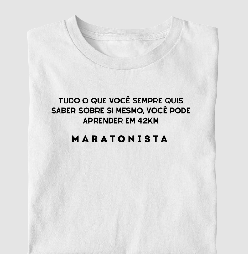 Maratonista, autoconhecimento
