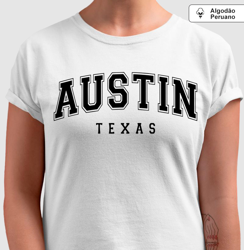 Camiseta Peruana Feminina - Austin