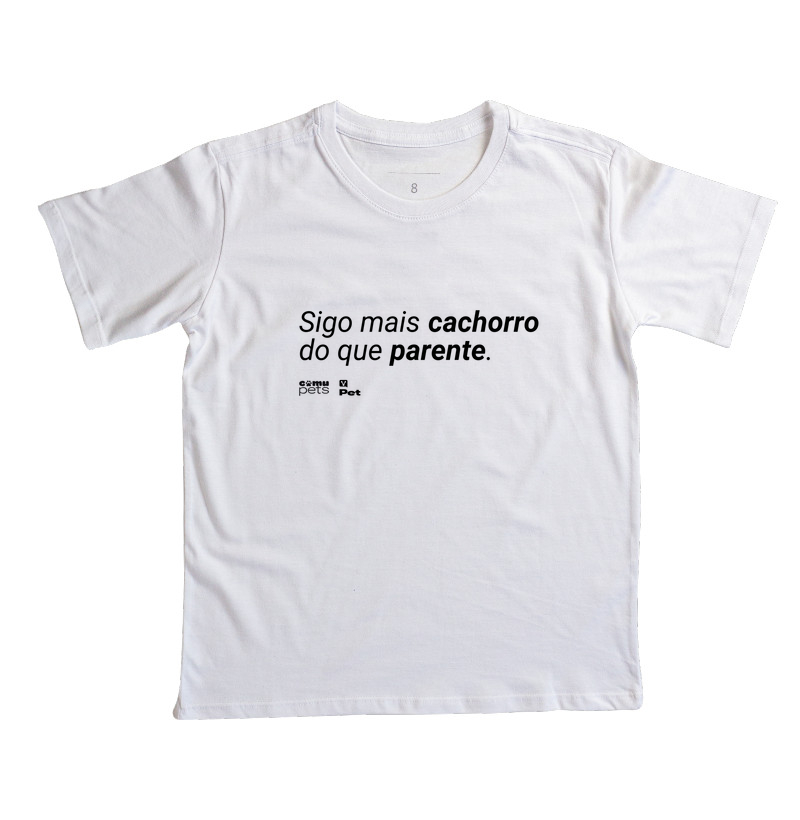 Sigo mais cachorro do que gente 