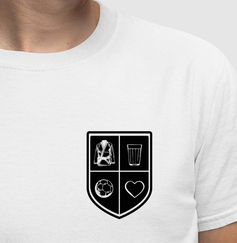 Jiu-jitsu, cerveja, futebol, amor - Preto