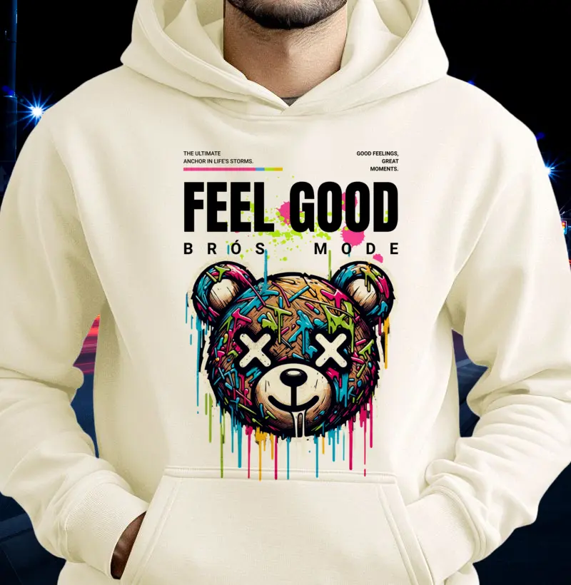 Moletom Canguru Brós FEEL GOOD