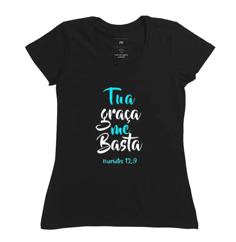 Camiseta 2 Coríntios 12:9 