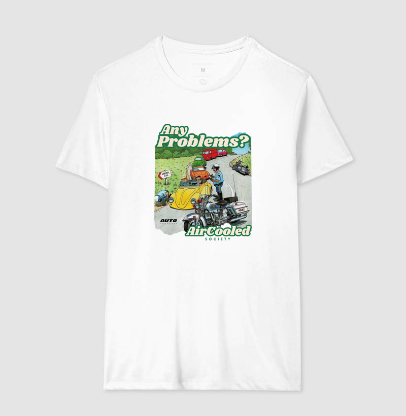 Camiseta VW Illustration Any Problems?