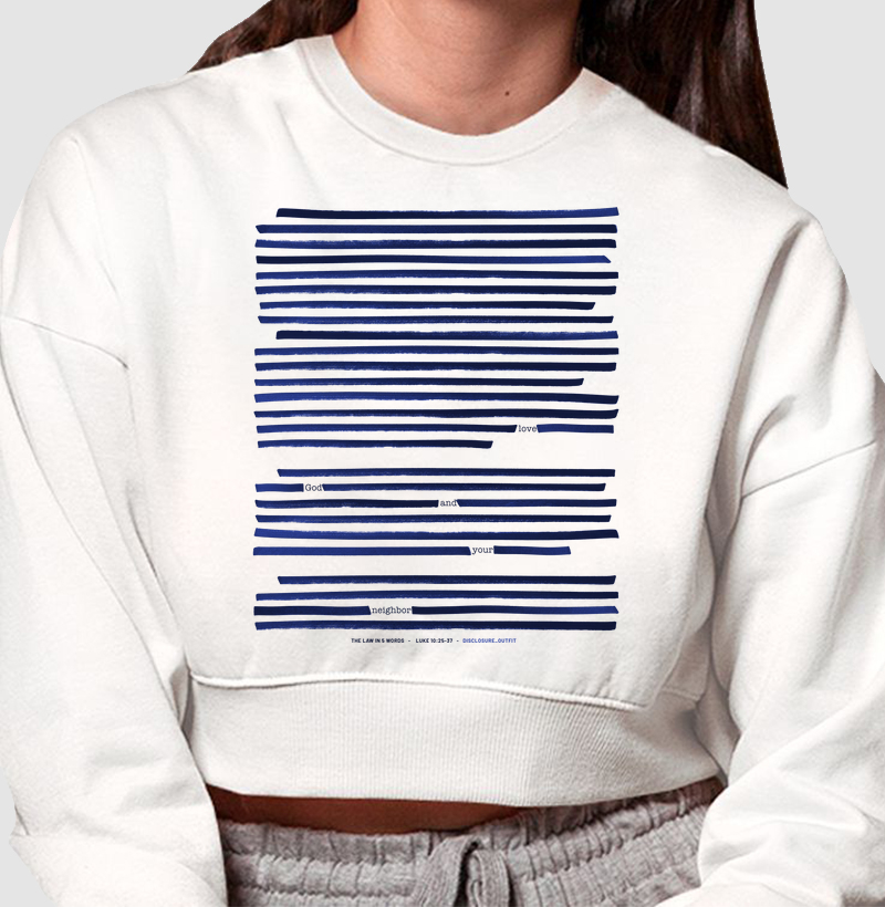The law in 5 words - Love God and your neighbor (Blue)