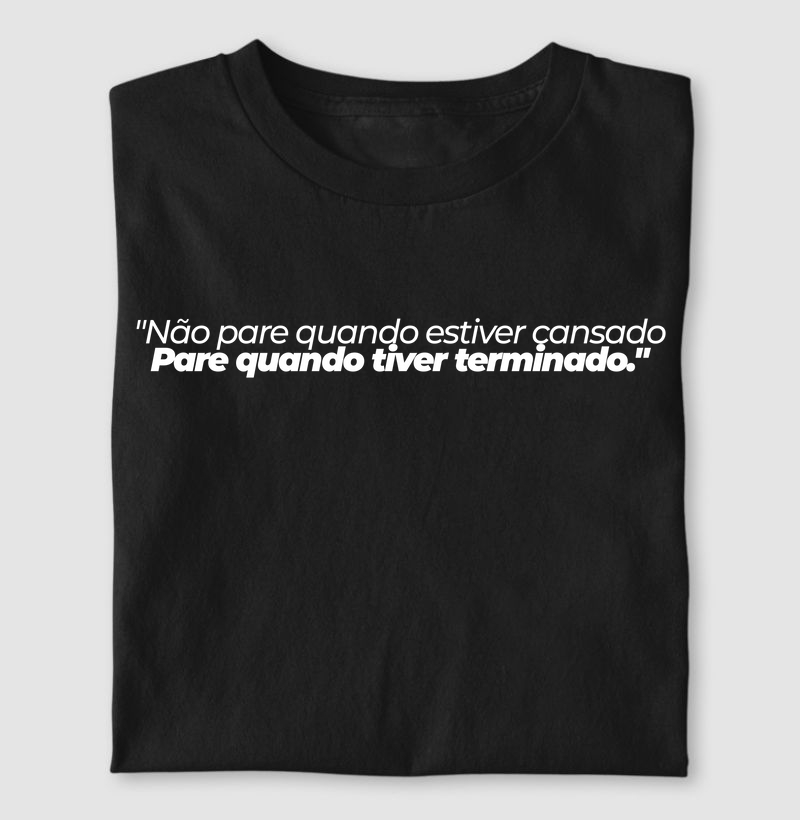 NÃO PARE