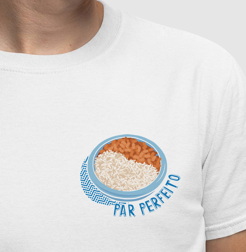 Camiseta Arroz e Feijão