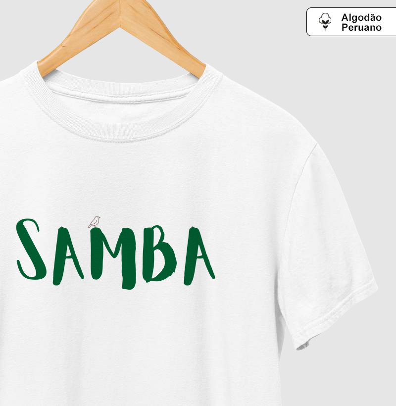 Camiseta Sabiá Samba