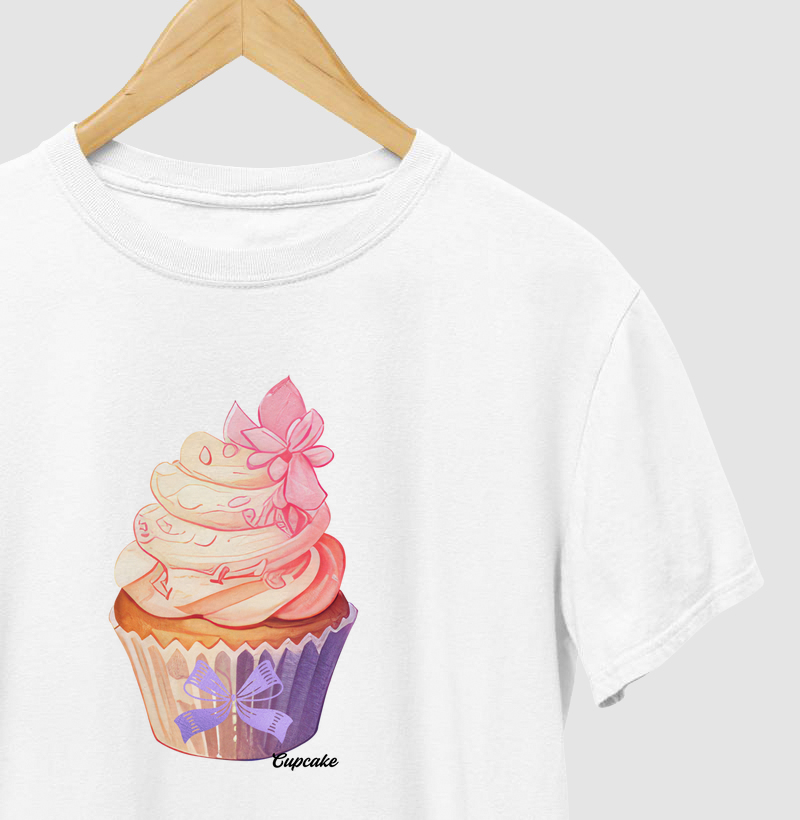 T-shirt cupcake
