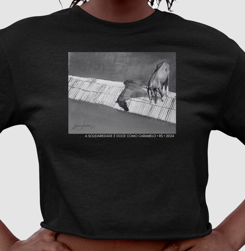 Cropped Cavalo Caramelo