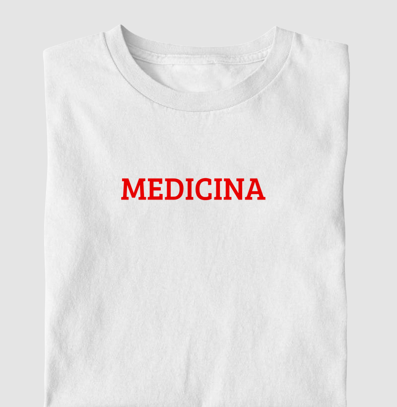 Camiseta Medicina Classic Red