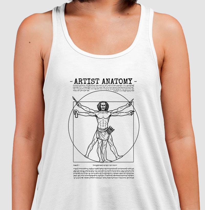 Artist Anatomy — Vitruvian Remix