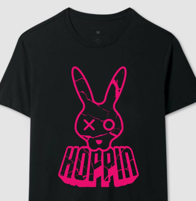 Camiseta Hoppin Cracked