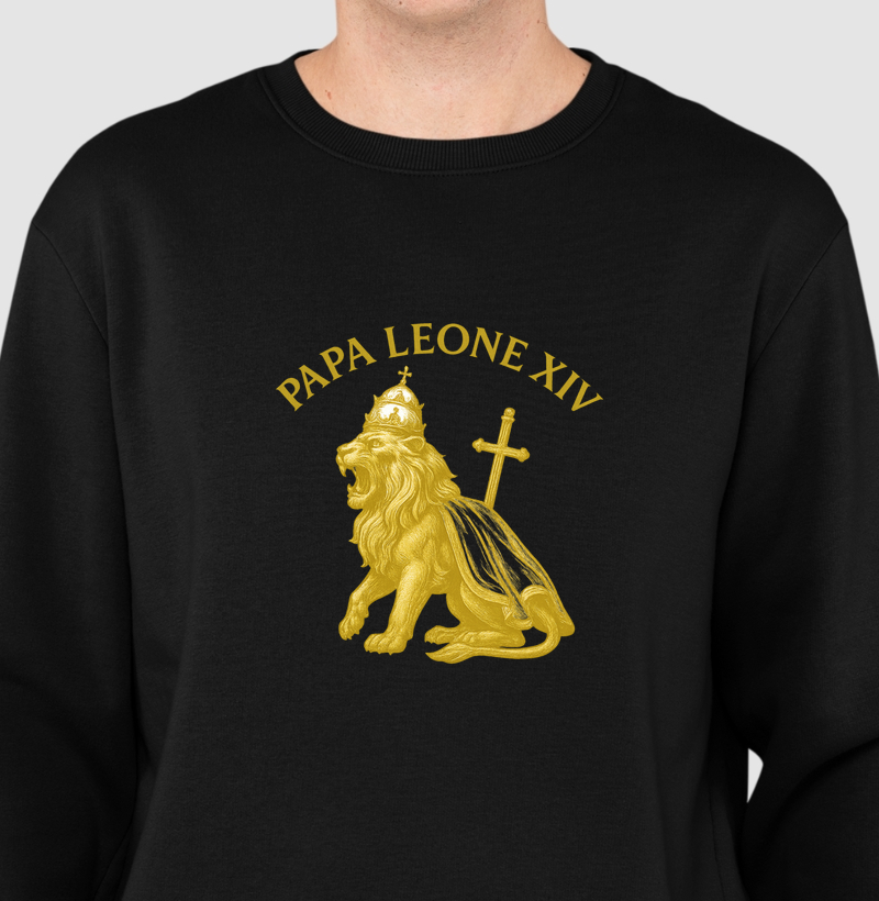 Sueter Moletom Il Leone che ruggisce