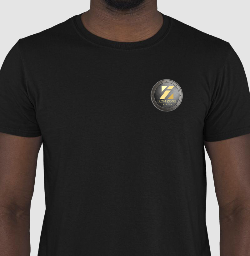 Camiseta Iron Zone Circular Gold